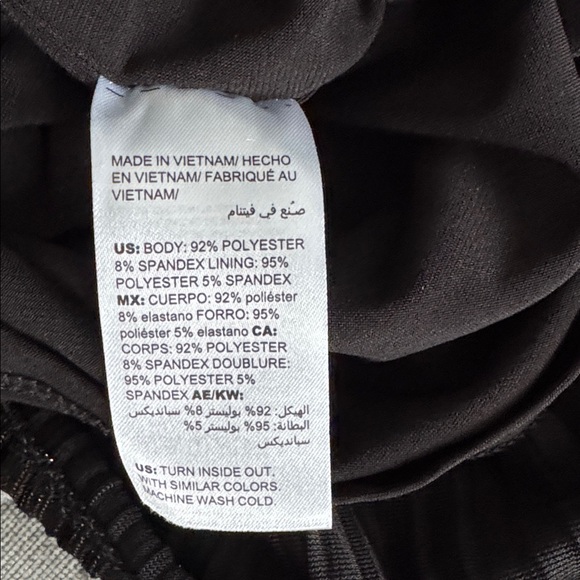 NWOT Chico’s Lurex Stripe Velvet Short Dress Size 12 (Chico’s Size 2). - Picture 6 of 7